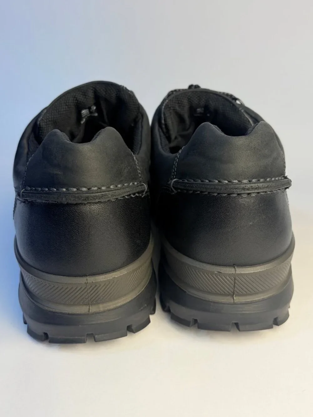 ECCO Rugged Track GTX Gore-Tex Boots Men's Sz EU45 US11 Black Leather Gorpcore